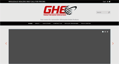 Desktop Screenshot of globalhorizonsllc.com